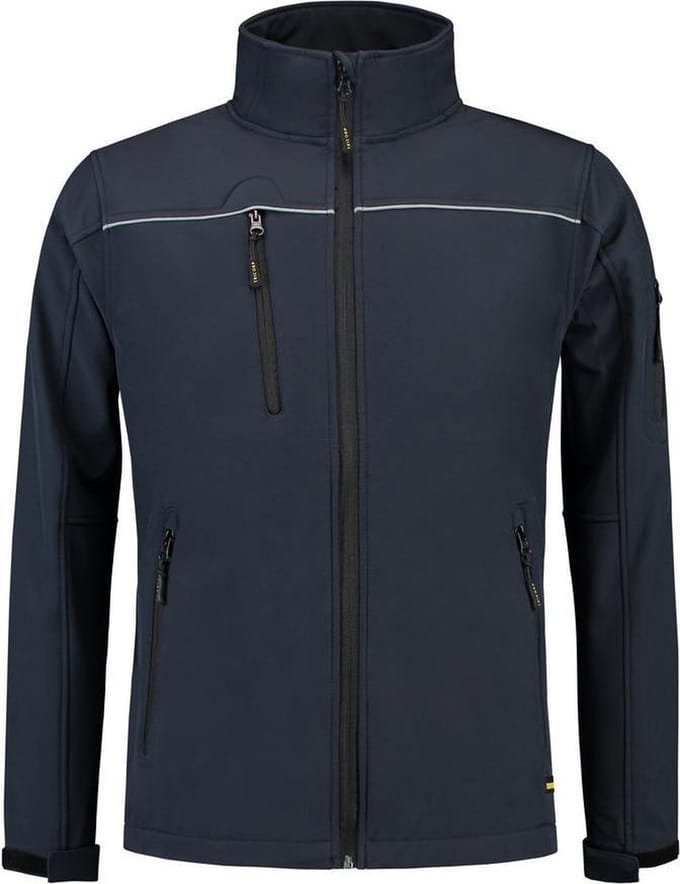 Tricorp Softshell Luxe Kids 402016 - Navy - Maat 152