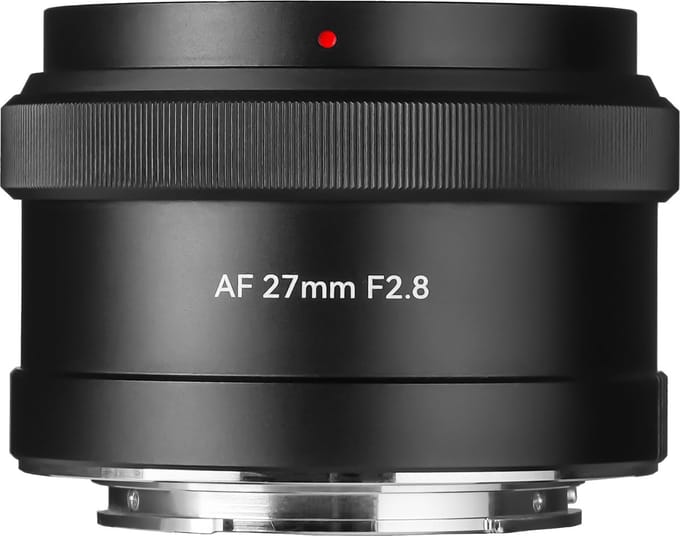 7Artisans - AF 27mm F2.8 Sony E-vatting, APS-C, zwart