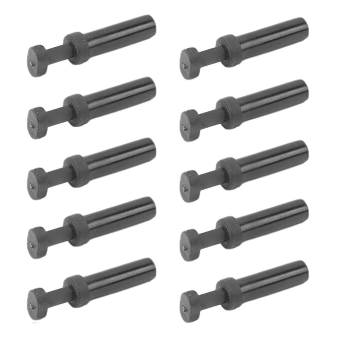 100 Stuks Druk om te Verbinden Fitting Stekker Plastic Industriële Pneumatische Accessoires 6mm