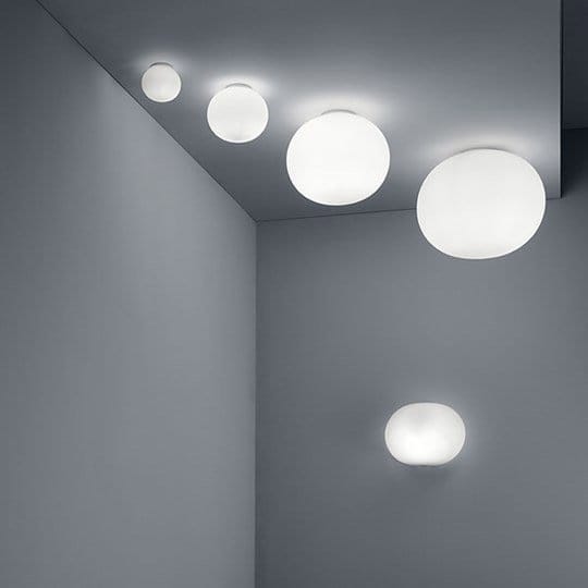 Flos - Glo-Ball Zero plafond- en wandlamp - wit