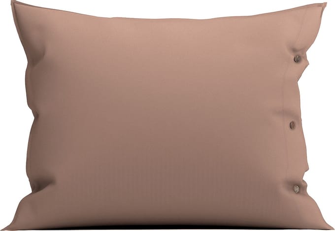 Yellow Kussensloop Percale - Kussenhoes van 60x70 cm - 1 stuk - 100% Katoen-Perkal - Roze