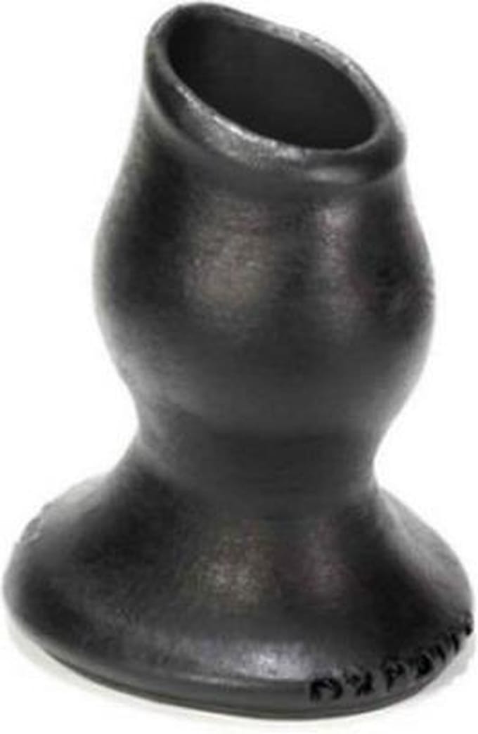 Oxballs - Pighole 2 - Holle Buttplug - Zwart - Maat M