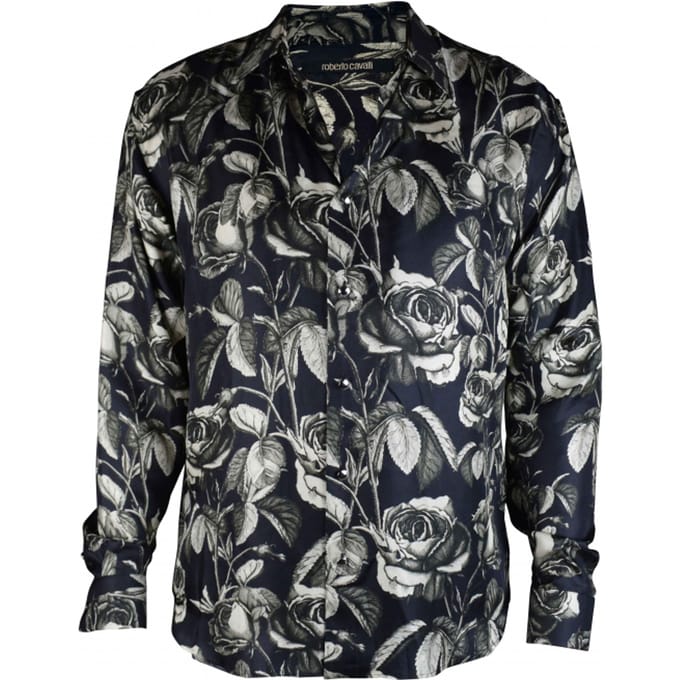 Roberto Cavalli Overhemd Zwart