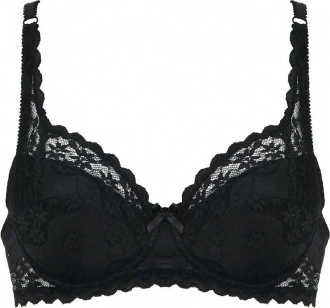 Naturana beugel BH maat 80B zwart