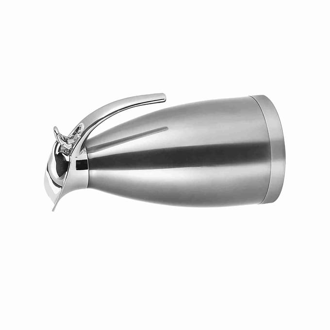 Cafetière en acier inoxydable à double paroi isolée sous vide, bouteille d'eau chaude 2 L, argent L gray