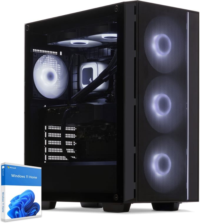 Sedatech Advanced Gaming PC Waterkoeling ATX • Intel i9-14900KF 24x 3.2GHz • Geforce RTX5060Ti • 32Gb DDR5 • 2Tb SSD M.2 • WiFi • Bluetooth, USB C • Windows 11 • Desktop computer