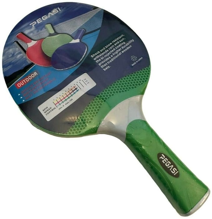 Pegasi outdoor tafeltennisbatje Green