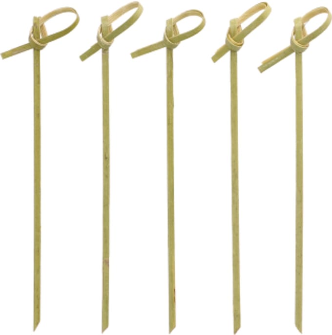 250 Fingerfood prikkers pure 12 cm Knot