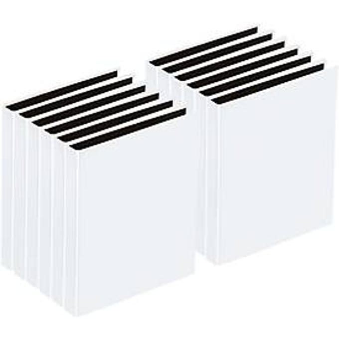 PAGNA ringmap, 2-voudig mechanisme, A4, rugbreedte 35 mm, 12 stuks, wit
