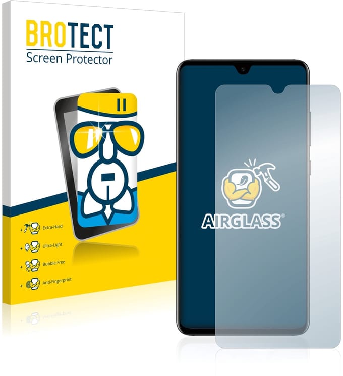 Screenprotector voor Huawei Mate 20 Beschermglas transparant