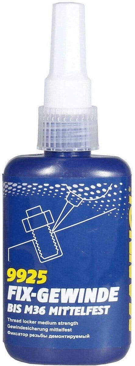 Mannol Fix It Lock Tight Blauw 'Medium Sterk' 50Gram