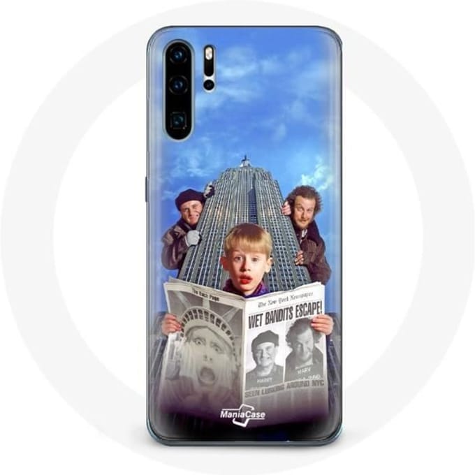 Hoesje voor Huawei P30 Pro Home Alone Mom Ik heb het vliegtuig weer gemist
