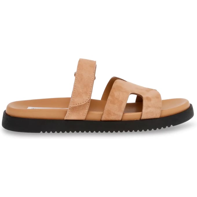 sandaaltjes van leer met klittenbandsluiting model 'Missile'