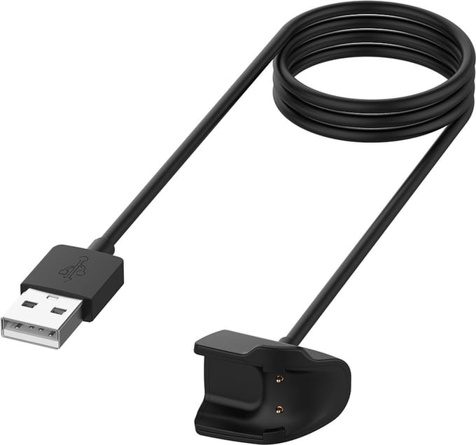 By Qubix - Geschikt voor Samsung Galaxy Fit 2 oplader - Oplaadkabel - USB aansluiting - 1 meter