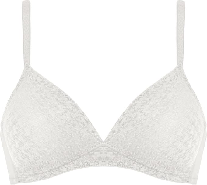 Naturana - Soft bh met pied de poule patroon - 5665 - Ecru - 95D