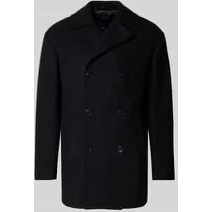 Lange jas van wolmix, model 'BURNLEY'