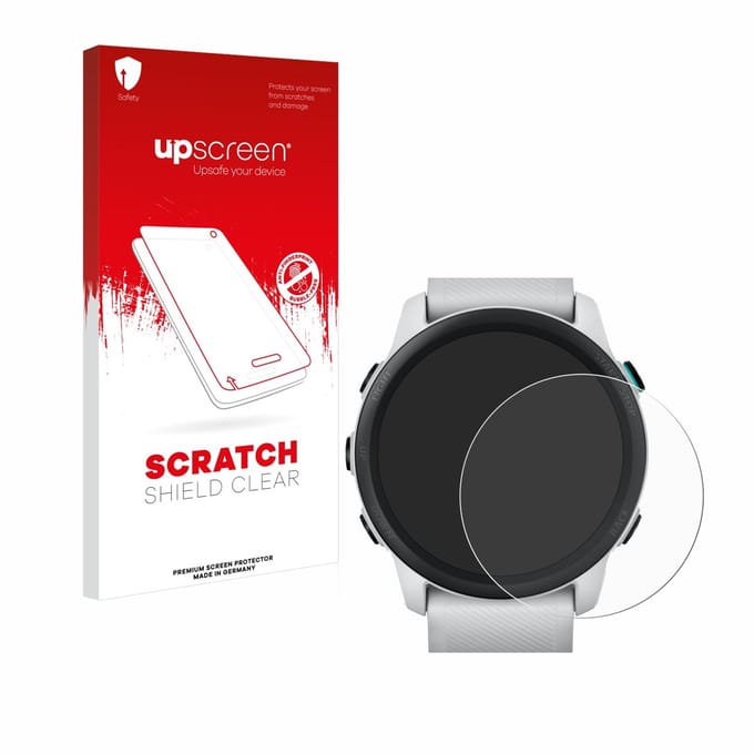 upscreen - Screenprotector voor Garmin Forerunner 745 - Folie Beschermfolie transparant
