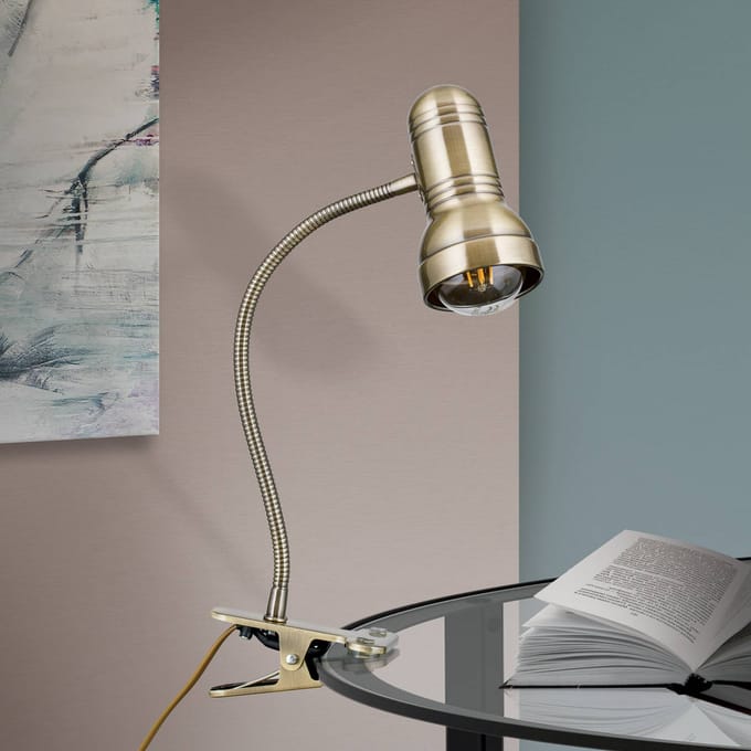 ORION Klemlamp Samala, patina