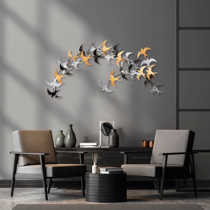 Asir - Wanddecoratie - Veelkleurig - 137 x 62 cm