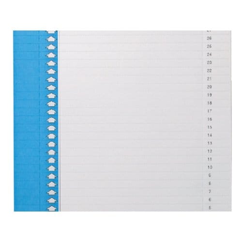 Ruiterstrook Elba Nr 9 157x7mm lateraal blauw 10 stuks