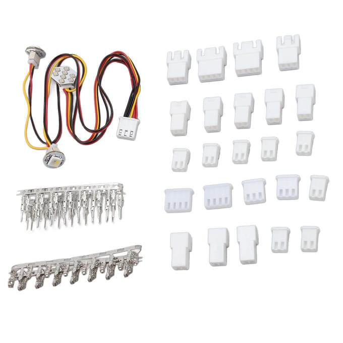 Kit de bandes LED pour extrudeuse SB, ensemble de plaques lumineuses hexagonales professionnelles pour imprimante 3D Voron 2.4 Trident white