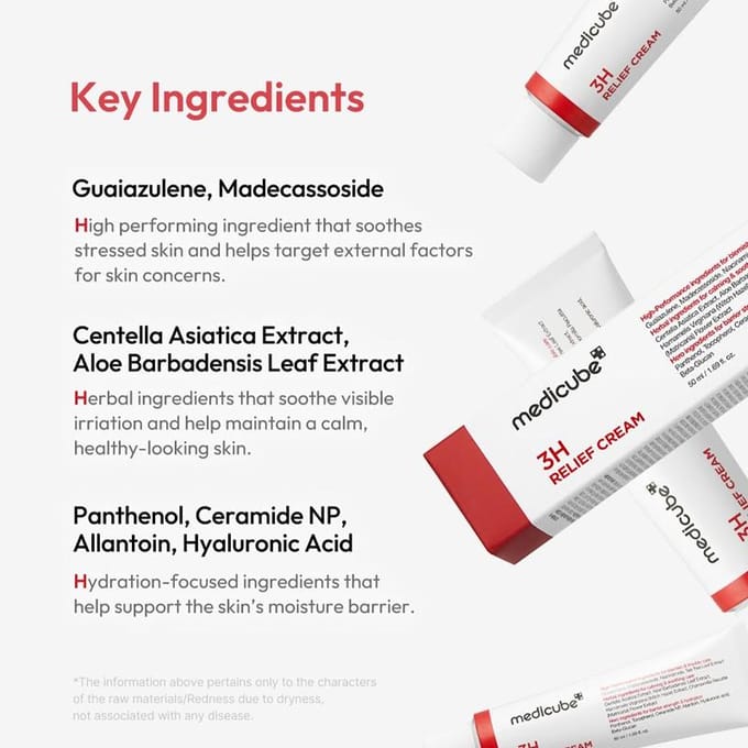 medicube - 3H Relief Cream 50ml