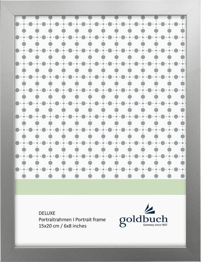 Goldbuch - Fotolijst Deluxe - Zilver - 15x20 cm