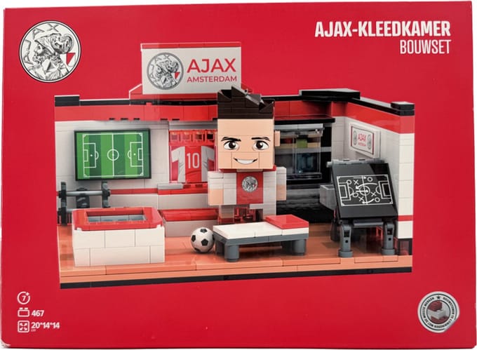 Ajax-bouwset Bricks kleedkamer