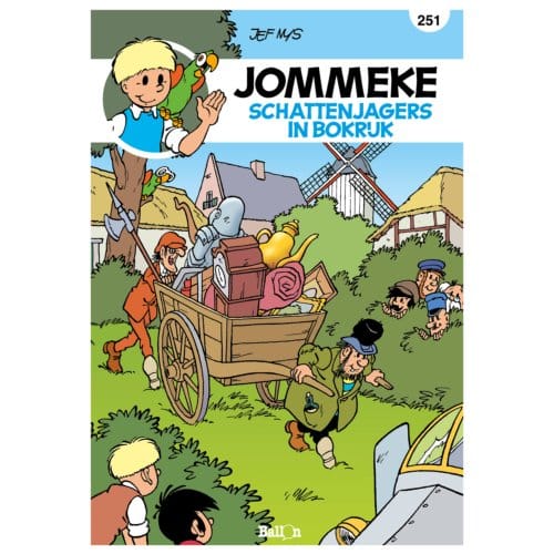 Schattenjagers In Bokrijk - Jommeke Strip - Jef Nys