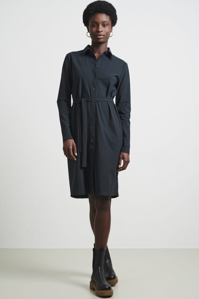 Dress Nico Easy Wear | Grigio Notte - Grigio Notte / S