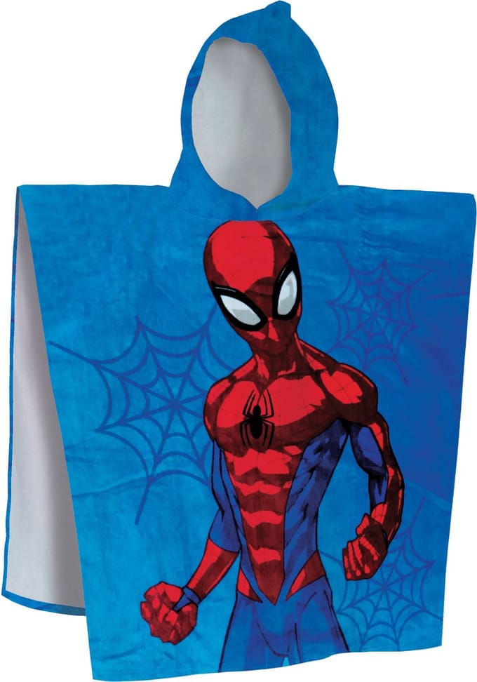 SpiderMan Poncho / Badcape Hero - 60 x 120 cm - Katoen