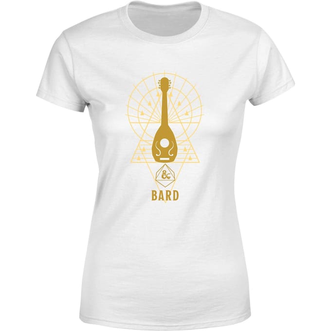 Dungeons & Dragons Bard Women's T-Shirt - Wit - XS