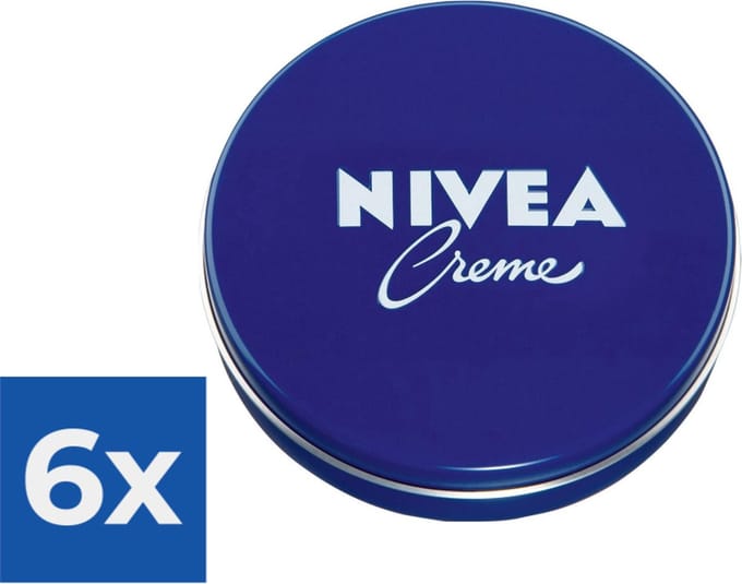 NIVEA Crème - 150 ml - Bodycrème - Voordeelverpakking 6 stuks