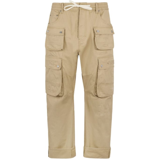 Dsquared2 beige vrachtbroek