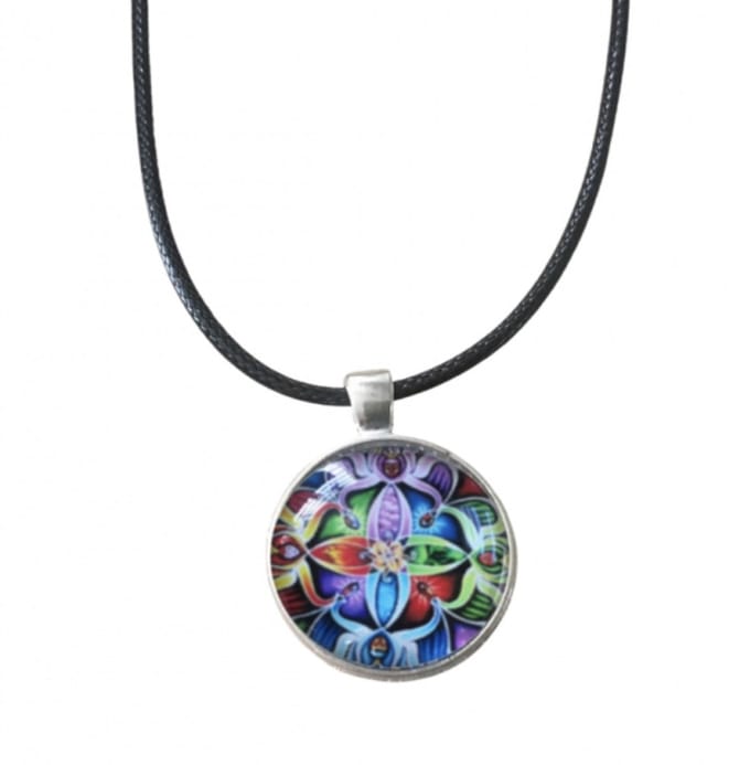 Ketting- Flo-2.5 cm- allergievrij- Charme Bijoux