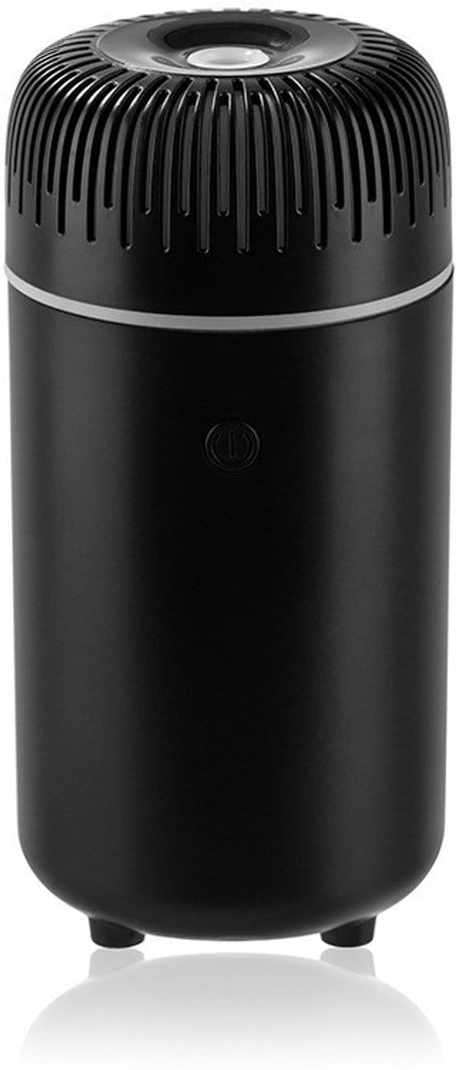 Auto Diffuser Luchtbevochtiger - Humidifier - 100ml Luchtbevochtiger - aromatherapie diffuser - Mini Draagbare Diffuser - Met LED - voor Auto Thuis Kantoor Slaapkamer - zwart