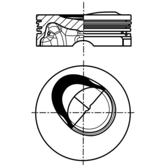 Zuiger MAHLE 028 PI 00130 000