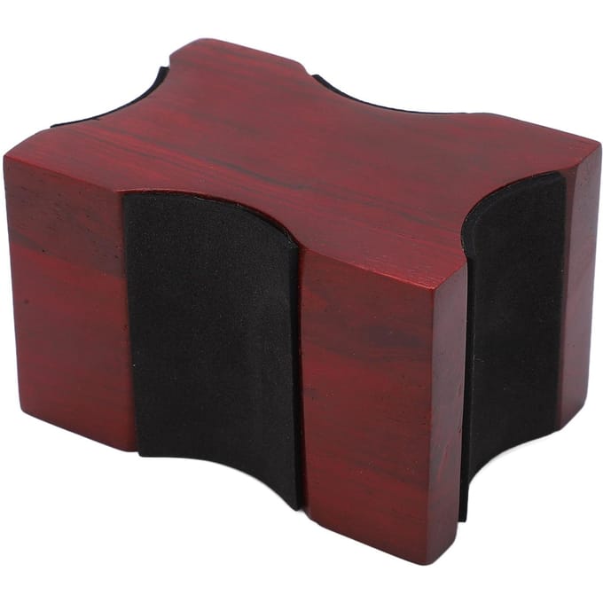 Repose-manche de guitare Rouge Support pour guitares électriques Oreiller Outil de réglage de réparation de luthier pour amis black
