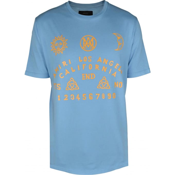 AMIRI T-shirt Blauw