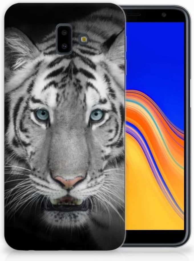Samsung Galaxy J6 Plus (2018) TPU Hoesje Tijger