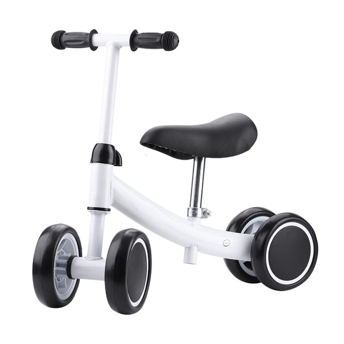 Balans Training Mini Fiets Scooter Looprek Scooters voor 12 Jaar Oude Baby (Wit) black
