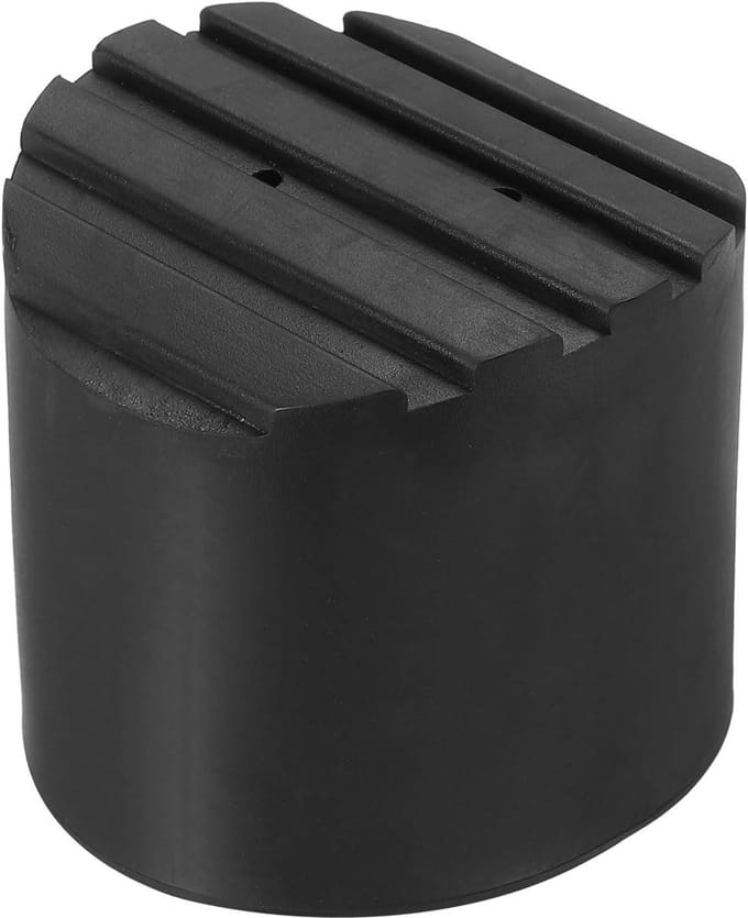 Ladder Antislip Voeten - Rubber Beschermers - Ladder Stabiliteit - Universeel Diameter - 76 mm - Zwart