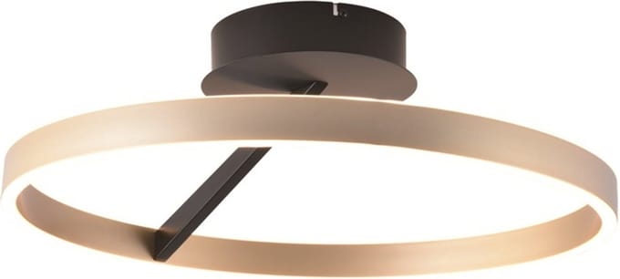 Freelight - Plafondlamp Pilota Ø 55 cm zwart goud