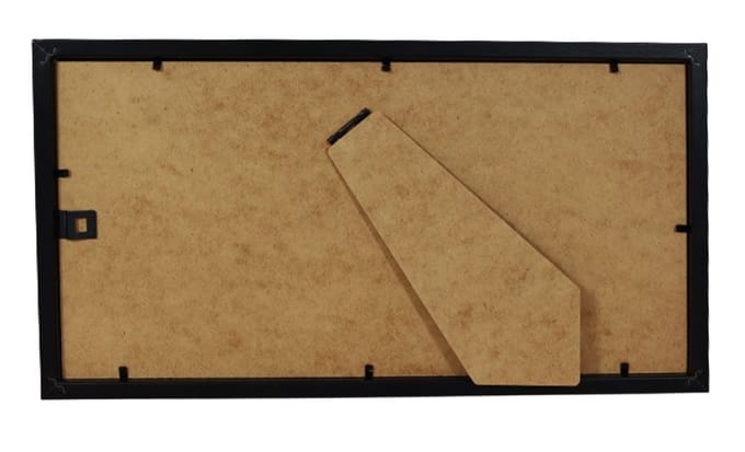 Basic Serie - Collagelijst - 18x35 cm - Zwart - MDF Profiel 15/15 mm