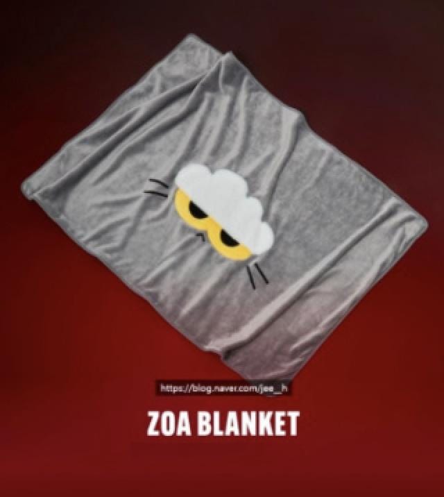 [G-DRAGON] ZOAful Winter POP-UP Officiële Merchandise 2 [4] ZOA BLANKET
