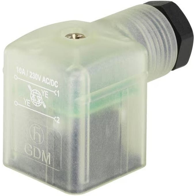 Connector 12-24V AC/DC (DIN - A) Met LED - Burkert 2518 314812