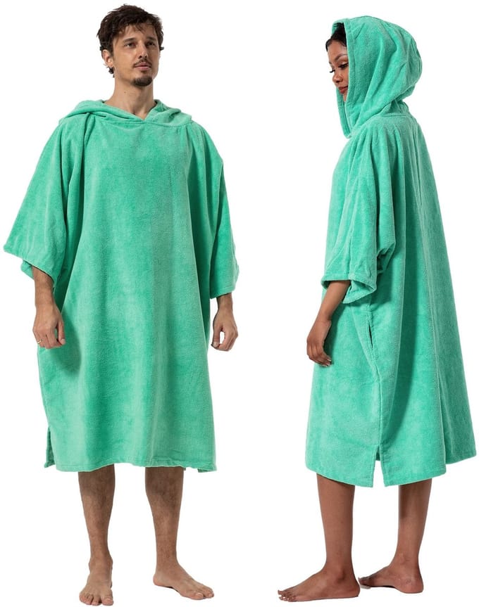 Dailygoods - Surf Poncho Handdoek met Capuchon voor Volwassenen