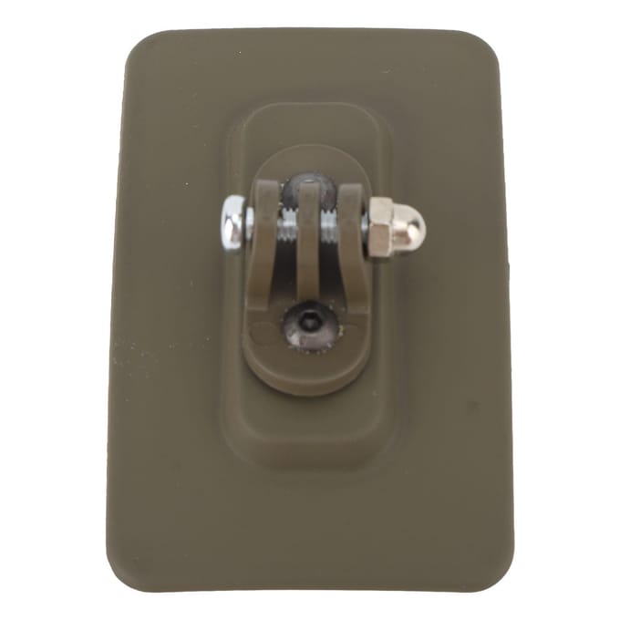 Helmbevestiging Snel te Installeren Klittenband Nylon Hoge Sterkte Helmbevestiging Basis voor Buitenactiviteiten Tan gray