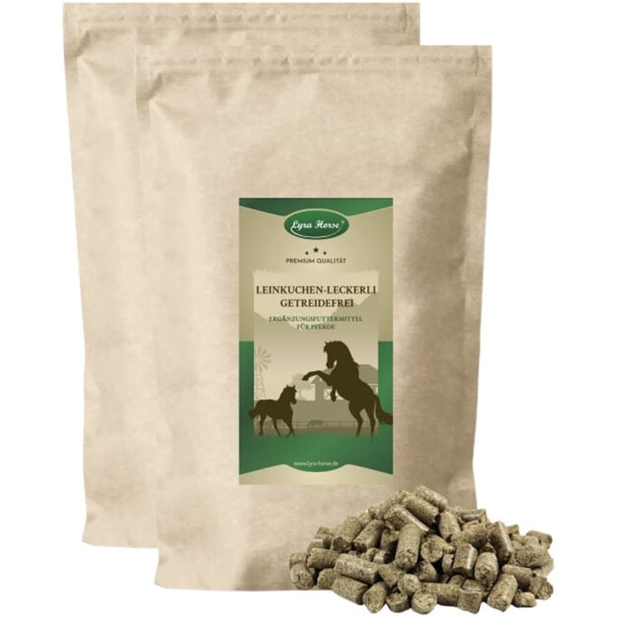 10 kg Lyra Horse® Lijnzaadkoekjes