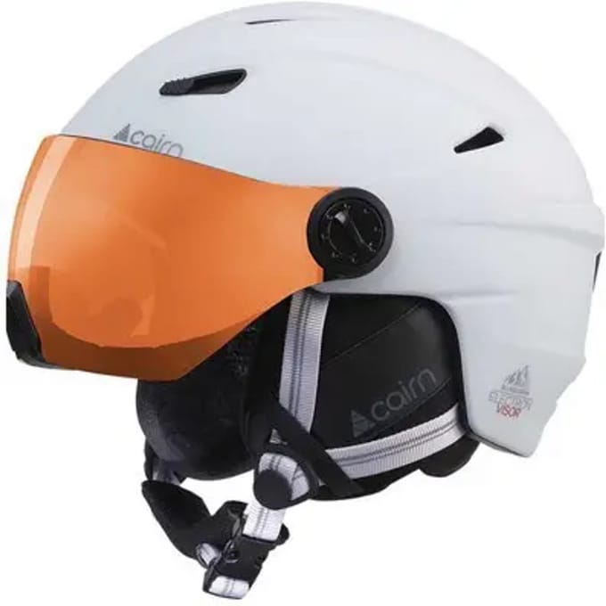 Skihelm met vizier Cairn Electron S3